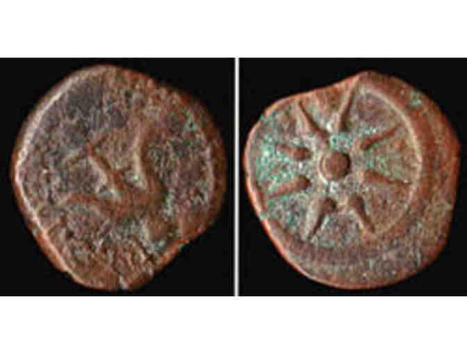 Roman 'Widow Mite' From 50 BC to 400 AD with a Rich Biblical History! Certified!