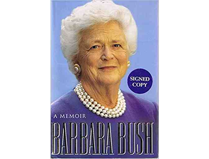 'Barbara Bush: A Memoir' - Autographed by Barbara Bush,  Hardback 1994!