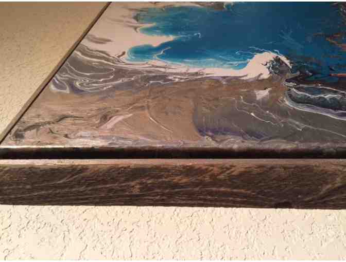 A Powerful and Original Abstract Painting by Renowned Texas Artist, Patricia Turner!