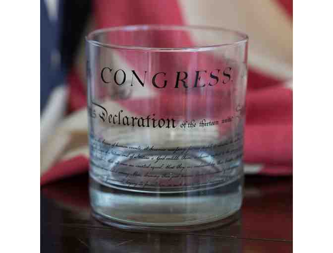 Our Declaration of Independence Rocks Glass!