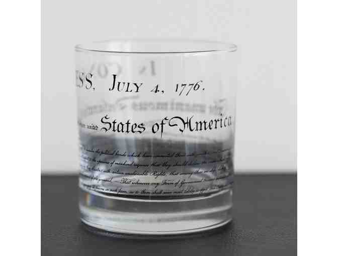Our Declaration of Independence Rocks Glass!