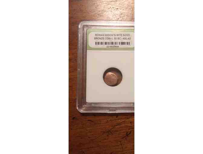 Roman 'Widow Mite' From 50 BC to 400 AD with a Rich Biblical History! Certified!