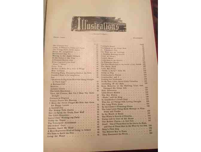 'Boys and Girls New Pictorial Library of Poetry and Prose' 1889