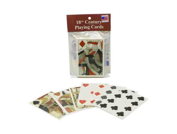 18th Century Playing Cards from Mt. Vernon, Virginia!
