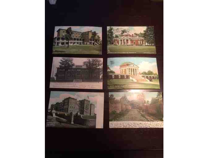 Collection of Six Antique Postcards from Charlottesville, VA! Postmarked 1907