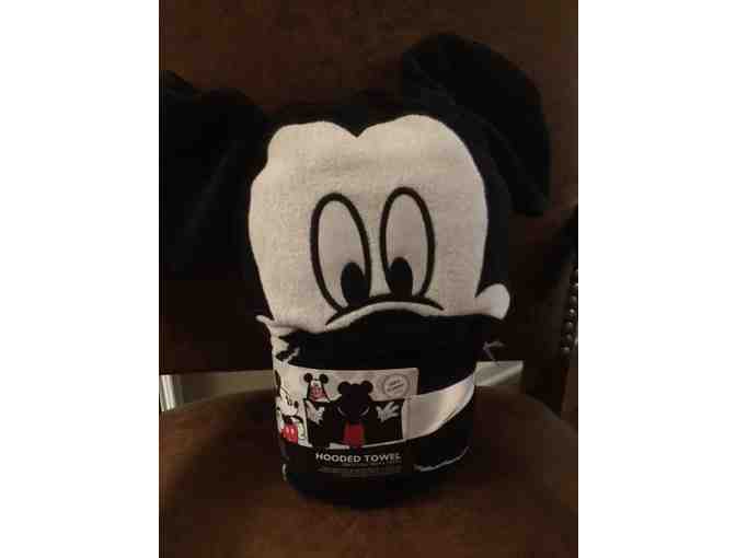 Mickey Mouse Hooded Towel for Kids!  Pure Summer Fun!