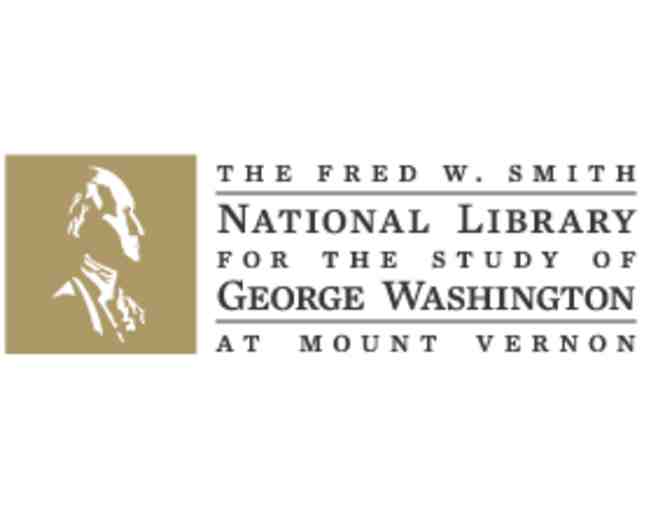 'George Washington: A Life in Books' & Mount Vernon Bookplate signed by Author!