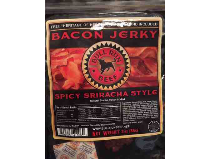 'Heritage of Heroes' Trading Cards and 'Bull Run' Jerky from Andelin Livestock!