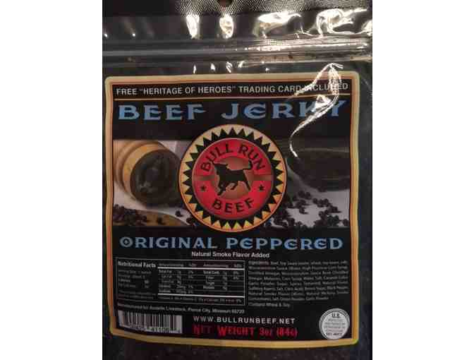 'Heritage of Heroes' Trading Cards and 'Bull Run' Jerky from Andelin Livestock!