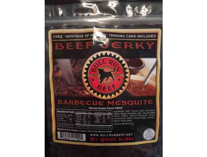 'Heritage of Heroes' Trading Cards and 'Bull Run' Jerky from Andelin Livestock!