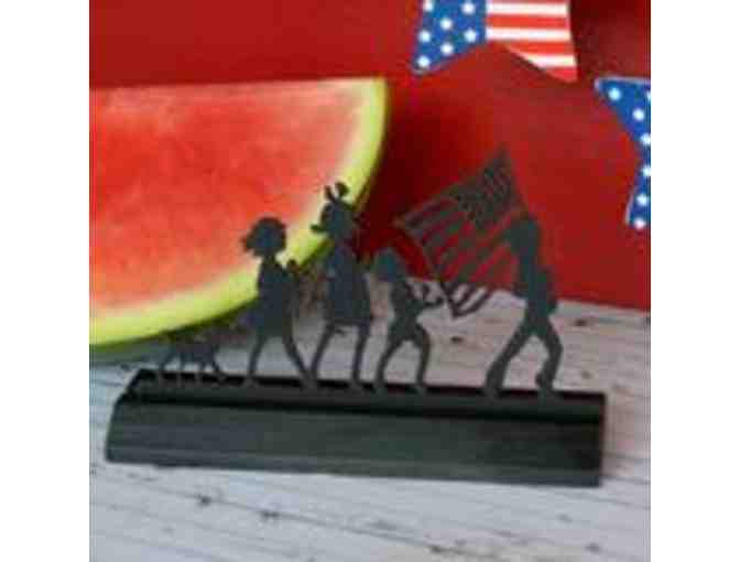 Fourth of July Wood Silhouette! Fun and Patriotic!