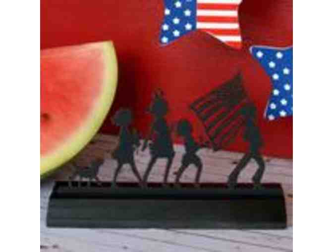 Fourth of July Wood Silhouette! Fun and Patriotic!