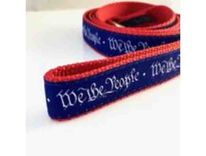5 Foot Dog Leash: 'We the People'! Made in America!
