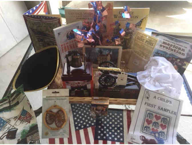 Americana Gift Basket Filled with 'Drum Rolling' Treasures from Philadelphia!