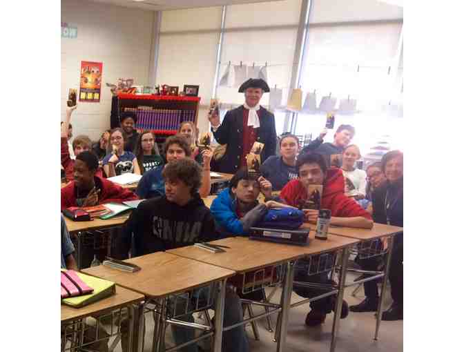 Invite 'James Madison' to Your Club or Civic Group and Experience History!