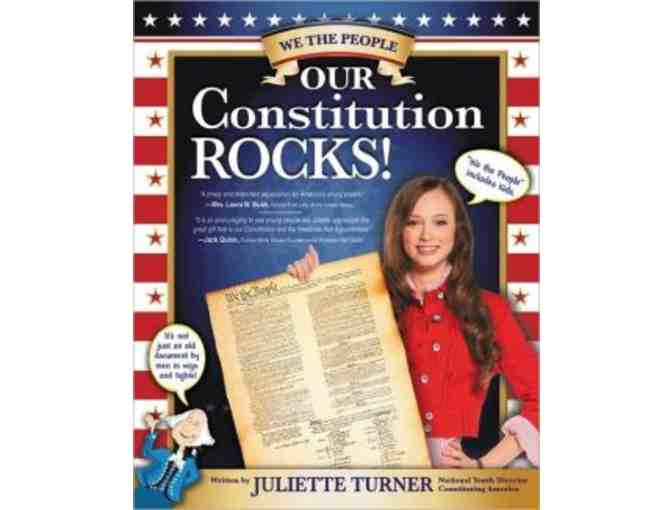 Best Sellers by Juliette Turner-Jones: 'Our Constitution Rocks!' & 'Our Presidents Rock!'