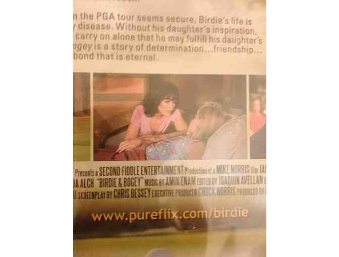 A 2009 DVD Delightful Movie, Autographed by Janine Turner!  'Birdie & Bogey'