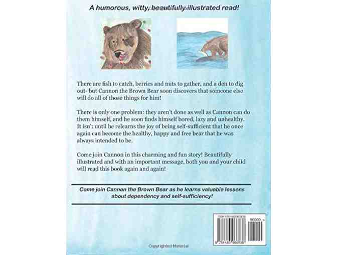 'Cannon the Brown Bear'  by Kyle McGrath, Autographed to Your Special Child!