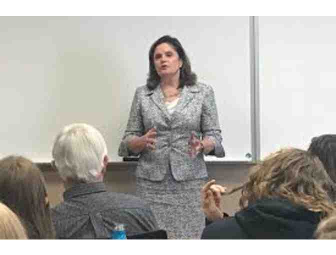 Ed and our Co-President, Cathy Gillespie Take You To Lunch at the Mt. Vernon Inn!