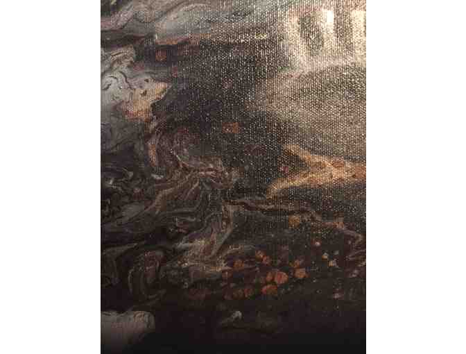 'Chief Thunder Cloud' by Renowned Texas Artist, Patricia Turner! Custom Framed!