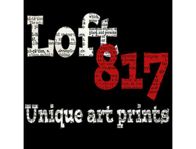 American Eagle Art Print by Kris Keeffer of Loft 817 Unique Art Prints!