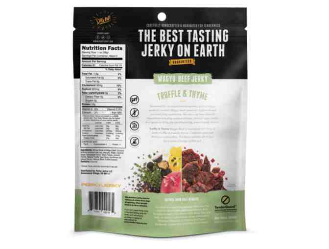 Perky Jerky's 'Wagyu Beef Jerky' in Six 2.2 oz Bags!  Three  Amazing Flavors!