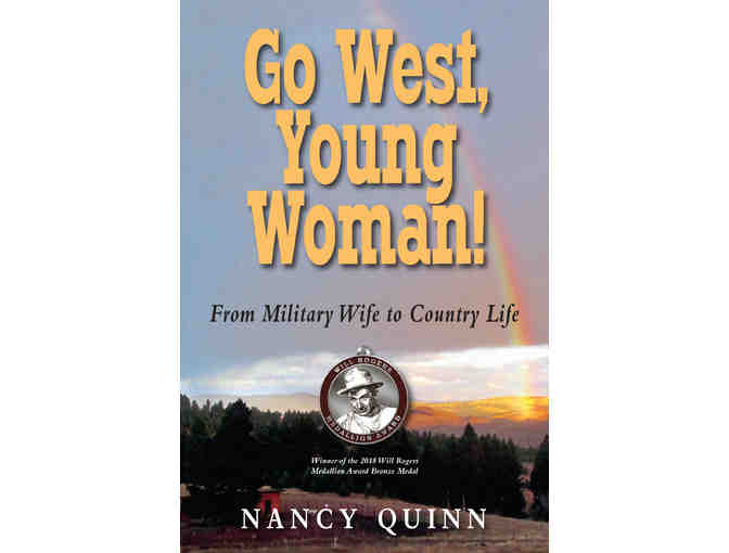 Nancy Quinn's Sequel 'Stay West, Young Woman!'  And Now Hear her on Radio!