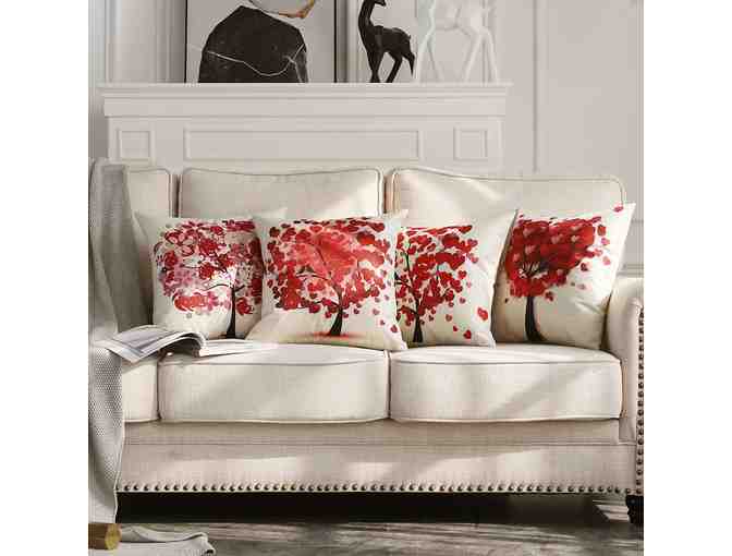 Heart 'Love' Pillow Covers!  Use as Set or Gift to Loved Ones on Special Occassions!