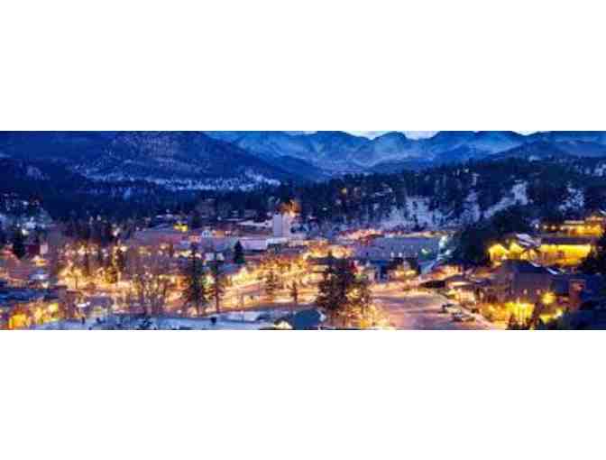 'Bramlet's Backwoods Cabin' in January - April! Winter Fun in Estes Park, Colorado!