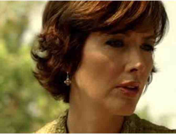 Chuck Norris and Janine Turner, 'Walker Texas Ranger's: Trial by Fire' 8X10 Photo