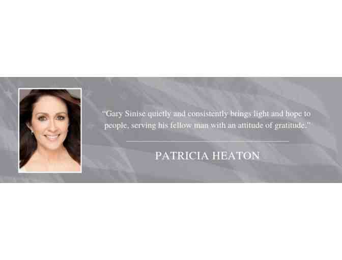 Gary Sinise's book 'Grateful American - A Journey from Self to Service' Autographed!