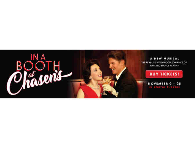 DVD of Hit Play: 'In A Booth At Chasen's' The Love Story of Nancy & Ronald Reagan