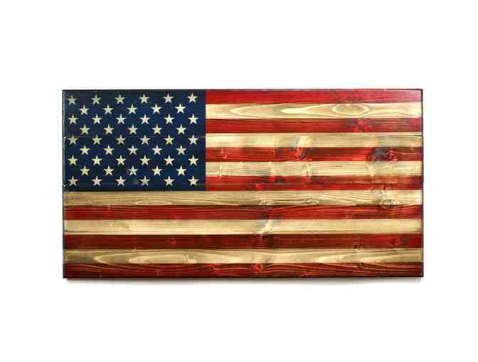 Combat Veteran Made! 'Flags of Valor' Flag:  Veteran Owned - Veteran Operated