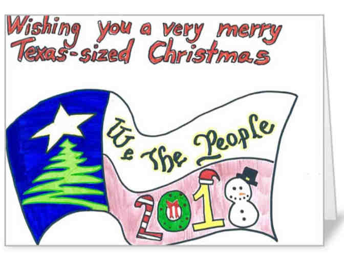 Constituting America's Christmas Note Cards by our Contest Artist Winners Across the U.S.!