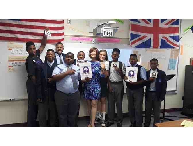 Donate a Skype/Google Classroom Hangout with Janine & Juliette!