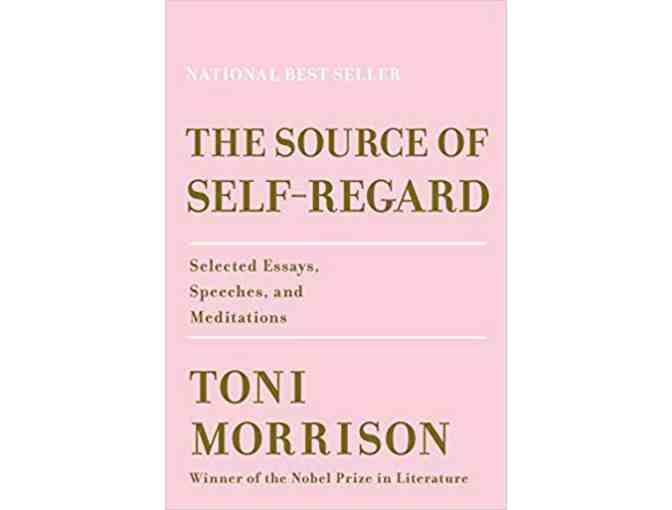 Honoring the Revered Toni Morrison' 'The Source of Self-Regard' Published 2019