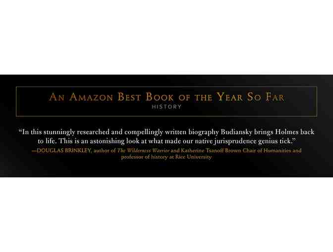 'Oliver Wendall Holmes: A Life in War, Law and Ideas' by Stephen Budiansky! 1st Edition