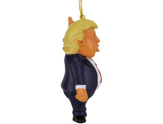 A Duo of Political Ornaments for your Christmas Tree! President Trump and his Cap!