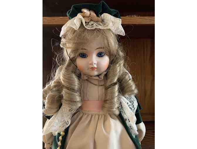 'Alexandria' by Gorham - In Original Box, Musical, Porcelain and Fabric Doll - 1981!