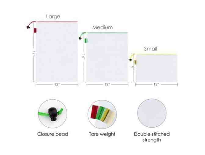 Resuable And Washable Produce Bags Plus Trader Joe's Texas Grocery Bags!