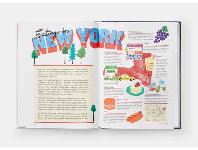 Kids COOK! 'United Tastes of America: An Atlas of Food Facts & Recipes from Every State!'