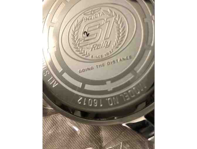 INVICTA Mens #15373 Chronograph Watch with Leather Band! New!