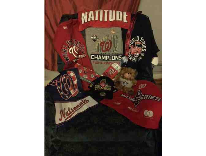 2019 World Series Winners! Washington National's Bounty in a C.A. Canvas Bag!