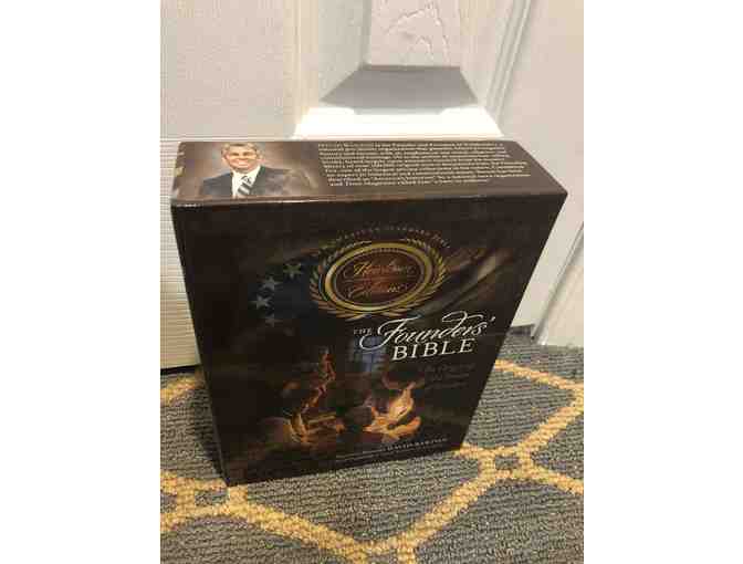 The Founders' Bible - Autographed by David Barton! Donated By Our Friend Scott Shoup!