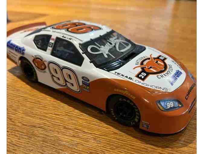 2006 Texas Longhorns Champions NASCAR- Autographed by Michael Waltrip!