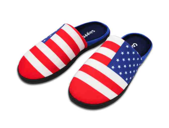 Coddies Flag Slippers- Men's 10.5 - 12