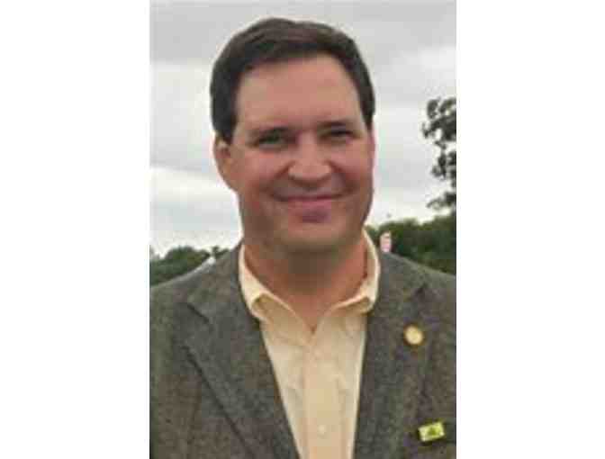 Andrew Langer Donates Lunch and Tour of Williamsburg