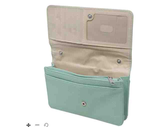 Mundai Crossbody Wristlet- Mint