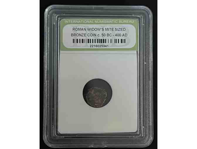 Three Roman Widow's Mite Sized Bronze Coins 50 BC - 400 AD