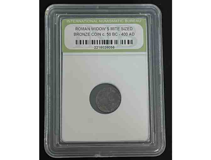 Three Roman Widow's Mite Sized Bronze Coins 50 BC - 400 AD